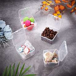 Contenitori di perle di plastica trasparente&nbsp;CON-WH0074-63A