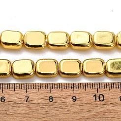 Стеклянные бусины с гальваническим покрытием &nbsp;EGLA-H109-09