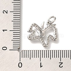 Стойки обшивки латунь микро проложить Циркон подвеску&nbsp;KK-I720-17P