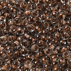 Perles de rocaille rondes en verre transparent&nbsp;X1-SEED-B001-05A-20