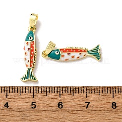 Латунь эмаль подвески&nbsp;KK-F911-23G-02