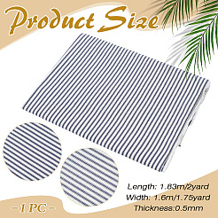 2 Yard (ca. [91] cm) gestreifter Polycotton-Stoff&nbsp;AJEW-BC0011-04A