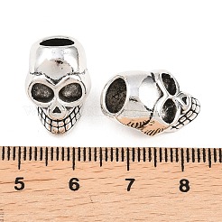 Тибетский стиль сплава сеттинги европейского бисера горный хрусталь&nbsp;PALLOY-A024-19AS-1