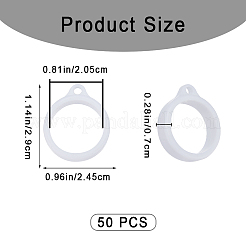 Силиконовый кулон 50 шт.&nbsp;SIL-GF0001-41A