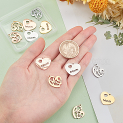 12 шт. 2 стиля ионного покрытия (IP) подвески из нержавеющей стали 304&nbsp;STAS-PH0003-98