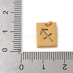 Anhänger aus 304 Edelstahl&nbsp;LS-STAS-R001-03G-09