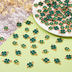 100шт 2 стиля подвески из сплава с эмалью&nbsp;ENAM-DC0002-06