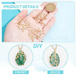 10шт латунные подвески&nbsp;KK-NB0003-76