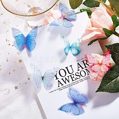 Ornamenti in tessuto organza con ali di farfalla&nbsp;FIND-NB0001-20