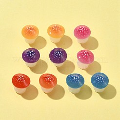 10 pièce d'ornement de champignon en résine lumineuse&nbsp;RESI-FS0001-60A