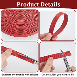 10м плоские бумажные шнуры&nbsp;OCOR-WH20001-92D