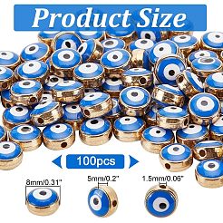 100 pz perline di plastica ccb&nbsp;FIND-NB0003-11B
