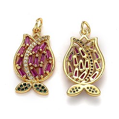 Латунные микро проложить кубического циркония подвески&nbsp;LS-ZIRC-L100-031G