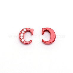 Charms a lettere strass&nbsp;RB-TAC0002-01C