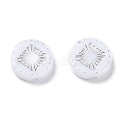 Непрозрачные акриловые бусины&nbsp;X-OACR-G016-07F