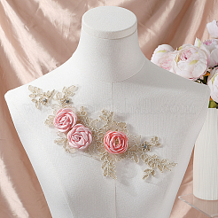 Аксессуары для костюмов с вышивкой из полиэстера и блесток&nbsp;DIY-WH20025-017B