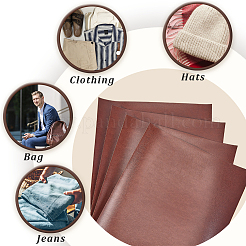 5 шт. ткань из искусственной кожи&nbsp;DIY-CL0002-26B