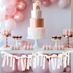 Гирлянда из бантов&nbsp;AJEW-WH20064-76A