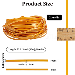 Пластиковый шнур с имитацией трости длиной 30 м.&nbsp;OCOR-GF0005-40C