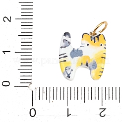 Anhänger aus sprühlackiertem Edelstahl 304&nbsp;STAS-D262-01C