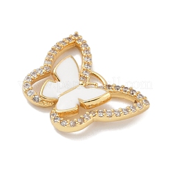 Покрытие стойки латунь микропаве прозрачные подвески из кубического циркония&nbsp;KK-A224-13G-04