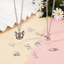 Подвески из тибетского сплава&nbsp;TIBEP-SC0001-66AS