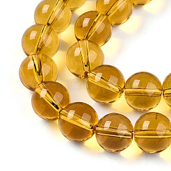 Прозрачные стеклянные бусины&nbsp;GLAA-T032-T10mm-23