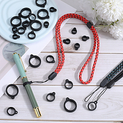 5 шт. двухцветный полиэстеровый ремешок на шею&nbsp;DIY-GF0008-13