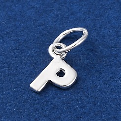 925 ciondolo a forma di lettera in argento sterling&nbsp;LS-STER-C012-01S-P