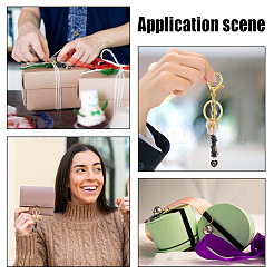 24 шт. 12 стиля бусины из натурального обсидиана&nbsp;HJEW-FH00067