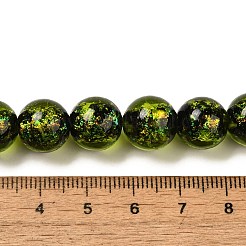 Brins de perles de verre dichroïques faites à la main&nbsp;DICH-U001-06J