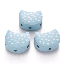 Окрашенные распылением деревянные многожильные звенья&nbsp;WOOD-S055-22A