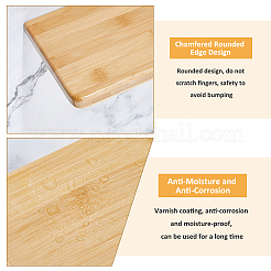 Полка для товаров из древесины&nbsp;WOOD-WH0427-17