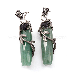 Большие подвески из натурального и синтетического смешанного драгоценного камня&nbsp;G-I278-07