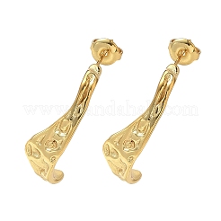 Pendientes de acero inoxidable 304 para mujer&nbsp;EJEW-K333-25G