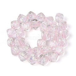 Ручной стеклянные фольга бисер пряди&nbsp;FOIL-N033-01A