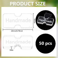 50 Stück Acrylplatten&nbsp;DIY-BC0013-76B