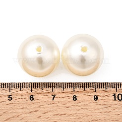 Абс пластмасса имитация жемчужина круглые бусины&nbsp;LS-X-SACR-S074-20mm-A41