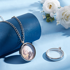 2 шт. подвеска-медальон из нержавеющей стали 304&nbsp;FIND-UN0016-55A