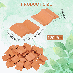 Carreaux miniatures en pâte polymère&nbsp;AJEW-WH0258-032