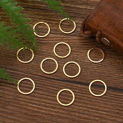 Placcatura ionica (ip) anello di collegamento in acciaio inossidabile 304&nbsp;LS-STAS-S079-14B