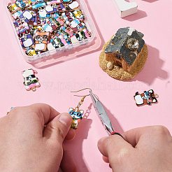 40шт 8 цвета подвески из цинкового сплава&nbsp;FIND-CJ0001-73