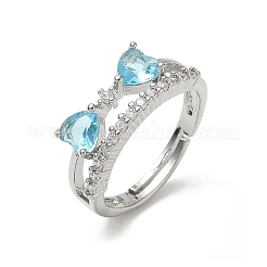 Anillos ajustables con forma de lazo&nbsp;CU-CBA7E55-07P