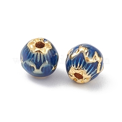 Cremagliera smalto perle di ottone placcatura&nbsp;KK-L155-49A-G