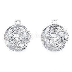 Pendentifs en acier inoxydable 201 anti-ternissement&nbsp;STAS-N098-231P