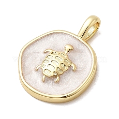 Латунь эмаль подвески&nbsp;KK-P338-15G-04