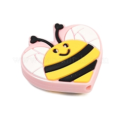 Perles en silicone abeilles&nbsp;SIL-V002-07A