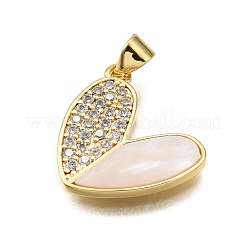 Латунные микро проложить кубического циркония подвески&nbsp;KK-K401-10G