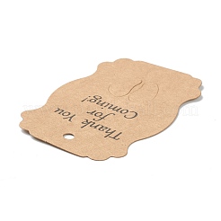 Бумажные двусторонние бирки&nbsp;DIY-F080-01A