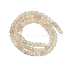 Opalo blancos naturales hebras&nbsp;X-G-D294-4mm-01
